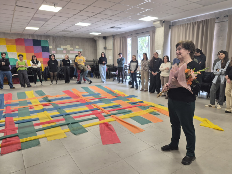 imagen Reconocieron la trayectoria de Marta Abate