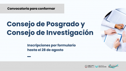imagen Cierra inscripción para conformar los consejos de Posgrado e Investigación