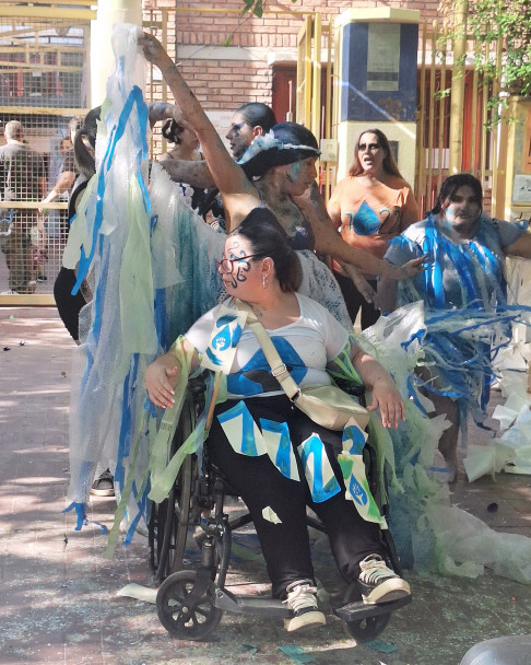 imagen Una muestra artística permitió visibilizar la defensa del agua pura en Mendoza