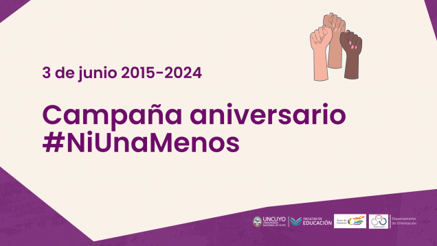 imagen Una campaña de comunicación conmemorará un nuevo aniversario de #NiUnaMenos