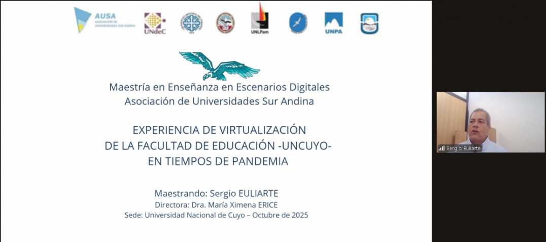 imagen Egresó un nuevo magíster en Enseñanza en Escenarios Digitales 
