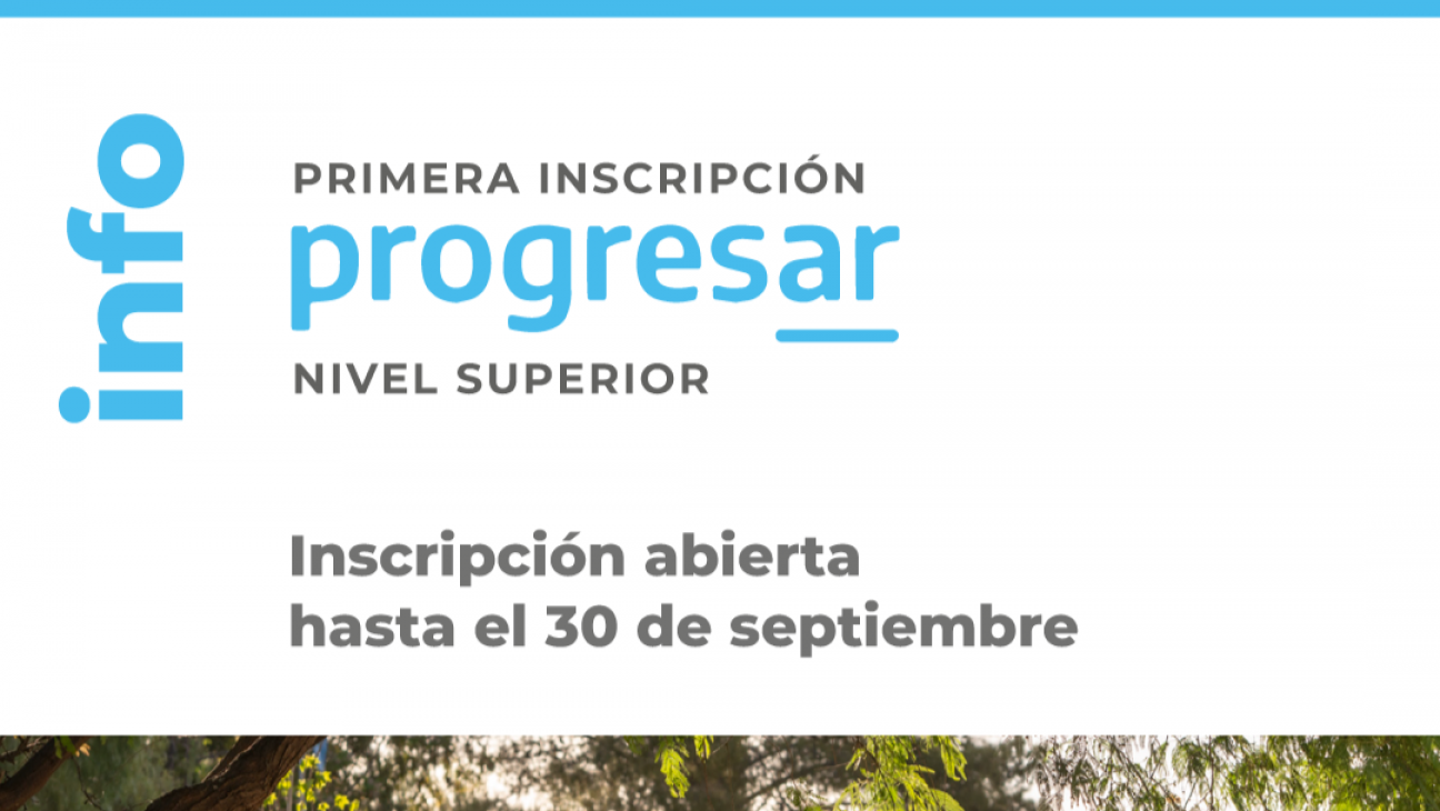 imagen Abren convocatoria para las Becas Progresar 