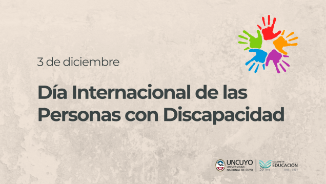 imagen Día Internacional de las Personas con Discapacidad