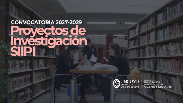imagen La UNCuyo abrió la convocatoria para proyectos de investigación 2027-2029