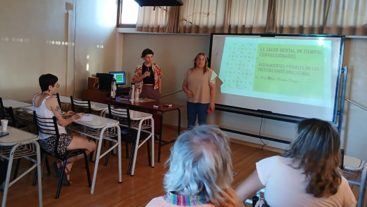imagen Comenzó un curso sobre salud mental en las instituciones educativas
