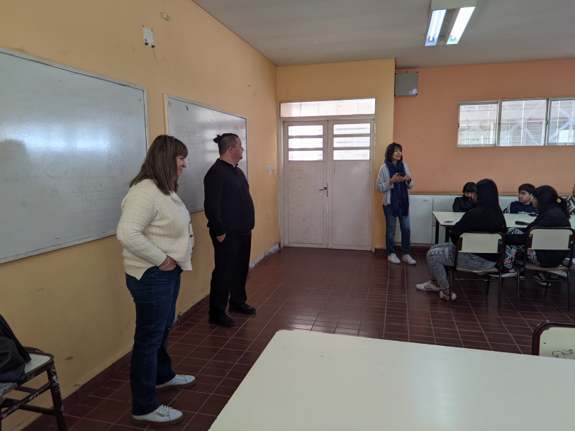 imagen La Facultad mostró sus carreras en escuelas secundarias de Mendoza