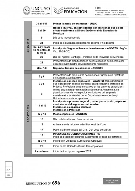 imagen Información para estudiantes