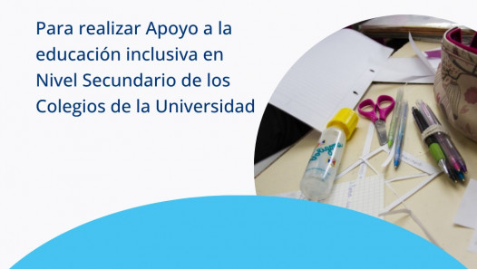 imagen Convocan a estudiantes para ser tutores en colegios secundarios de la UNCuyo