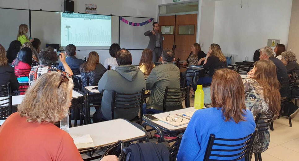 imagen Realizaron el primer taller de Sinceramiento Curricular en la Facultad de Educación