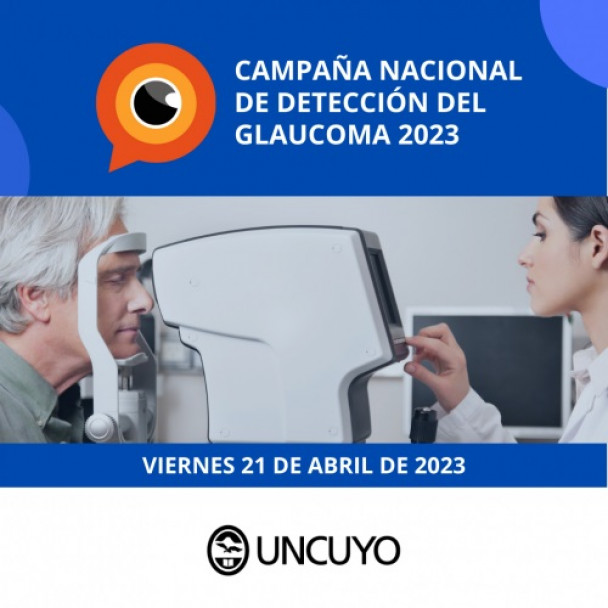 imagen La UNCuyo será sede de la Campaña nacional de detección del glaucoma 2023
