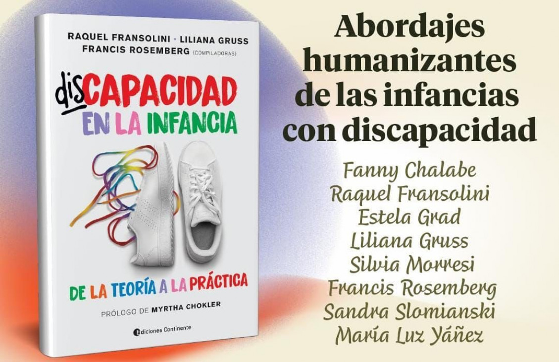 imagen Presentarán el libro "Discapacidad en la infancia: de la teoría a la práctica"