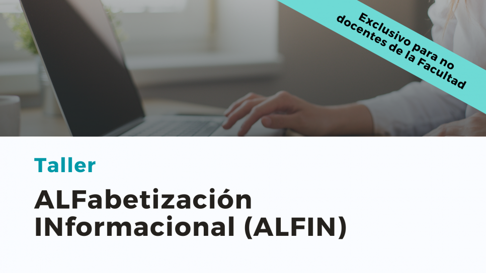 imagen Personal de la Facultad se podrá capacitar en Alfabetización Informacional 