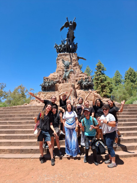imagen Estudiantes de Lengua de Señas realizaron prácticas de interpretación en distintos lugares de Mendoza