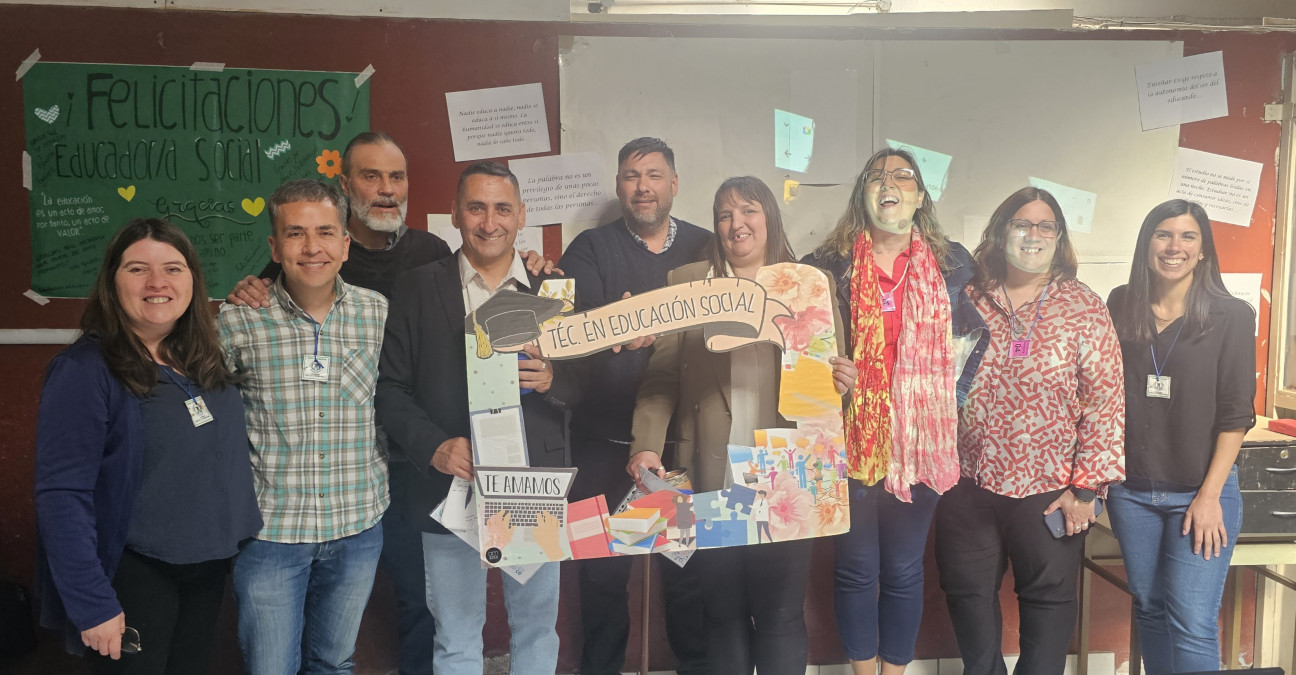 imagen Egresaron dos Técnicos Universitarios en Educación Social en contexto de encierro