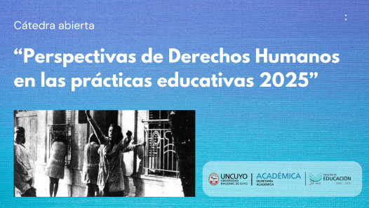 imagen Inscriben a cátedra abierta sobre Derechos Humanos en las prácticas educativas