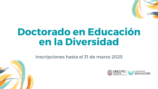 imagen Inscriben a una nueva cohorte del Doctorado en Educación en la Diversidad