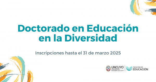 Inscriben a una nueva cohorte del Doctorado en Educación en la ...