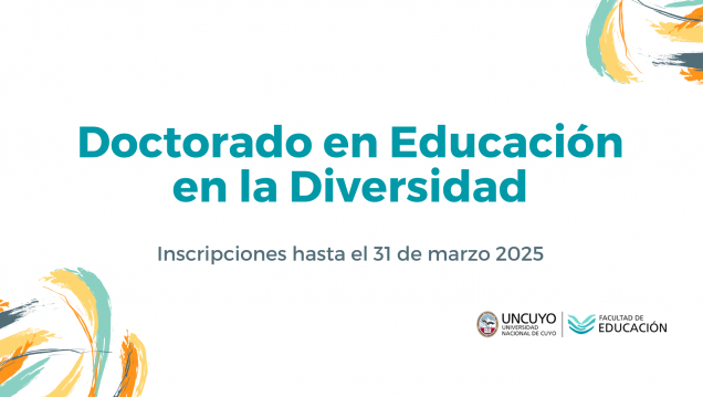 imagen Inscriben a una nueva cohorte del Doctorado en Educación en la Diversidad