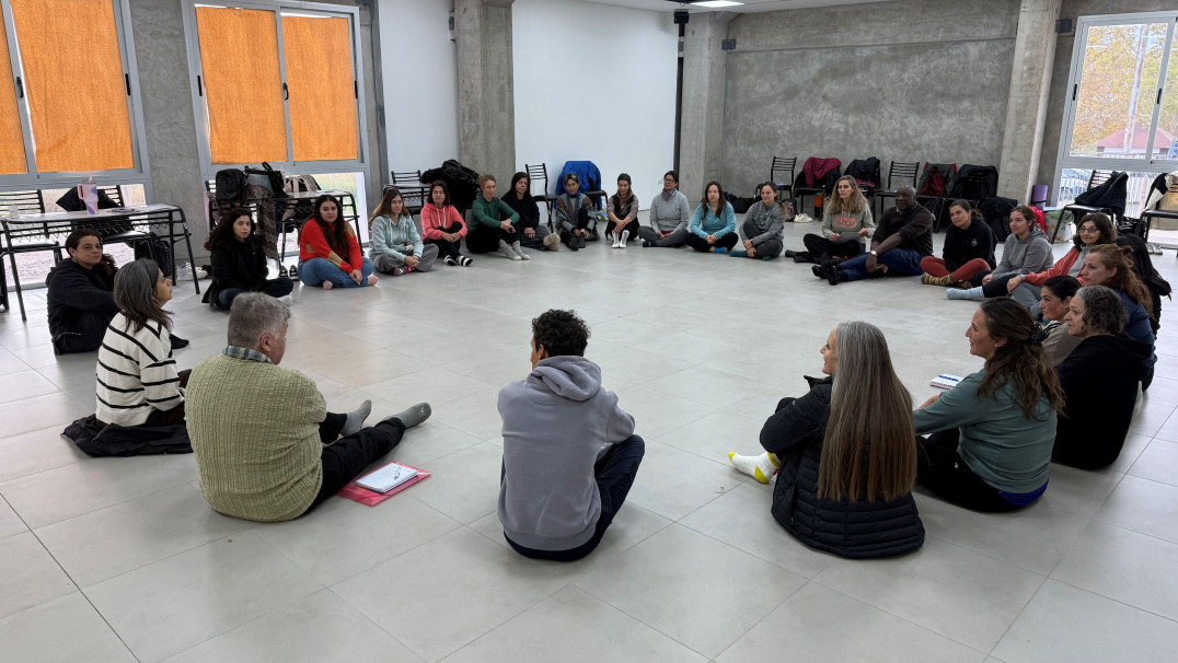 imagen Psicomotricistas participaron de una formación con un experto