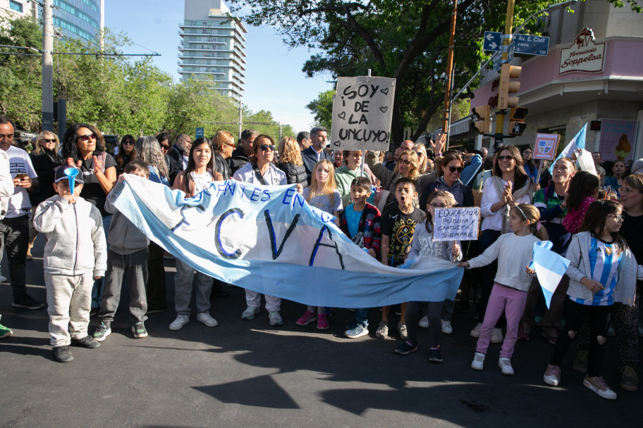 imagen Así fue la marcha universitaria en fotos