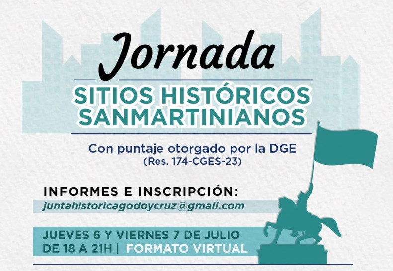 imagen Inscriben a jornada sobre sitios históricos sanmartinianos