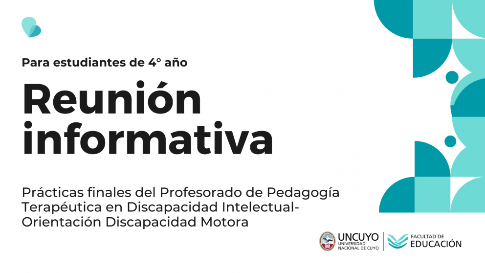 imagen Reunión de prácticas finales de Pedagogía Terapéutica en Discapacidad Intelectual