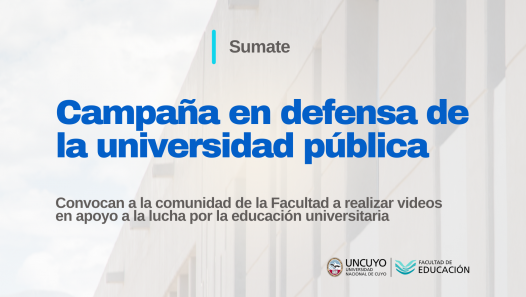 imagen Convocan a participar en campaña de defensa de la universidad pública
