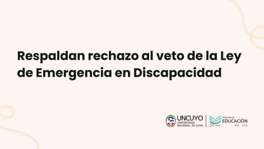 imagen Respaldan rechazo al veto de la Ley de Emergencia en Discapacidad
