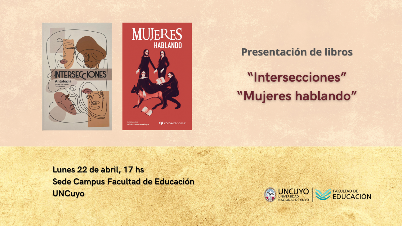 imagen Cambian fecha de presentación de libros con relatos y cuentos escritos por mujeres