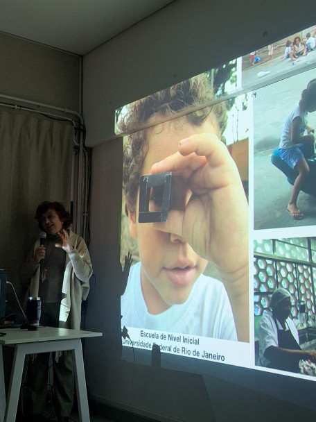 imagen El cine en la educación fue tema de reflexión de una conferencia