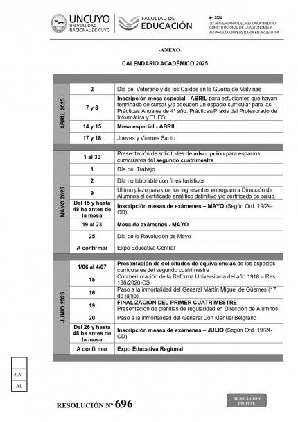 imagen Información para estudiantes