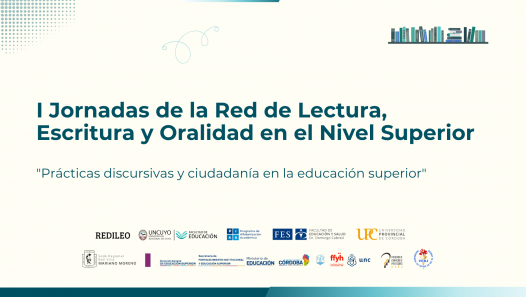 imagen Invitan a las primeras jornadas de la Red de Lectura, Escritura y Oralidad en el Nivel Superior