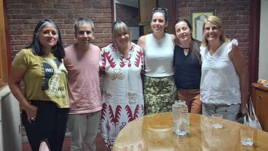 imagen Integrantes de la Tecnicatura en Educación Social de la Facultad y de Uruguay estrecharon vínculos académicos