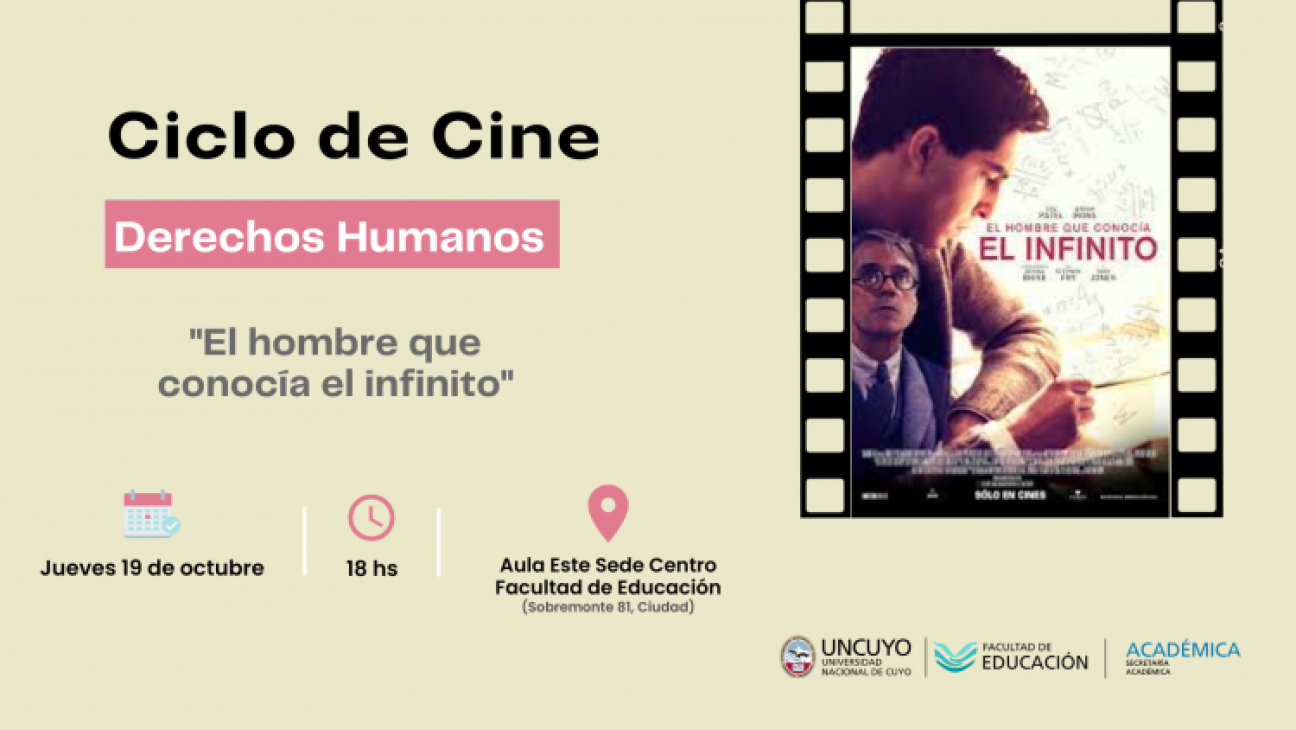 imagen Proyectarán una nueva película del ciclo de Cine sobre Derechos Humanos