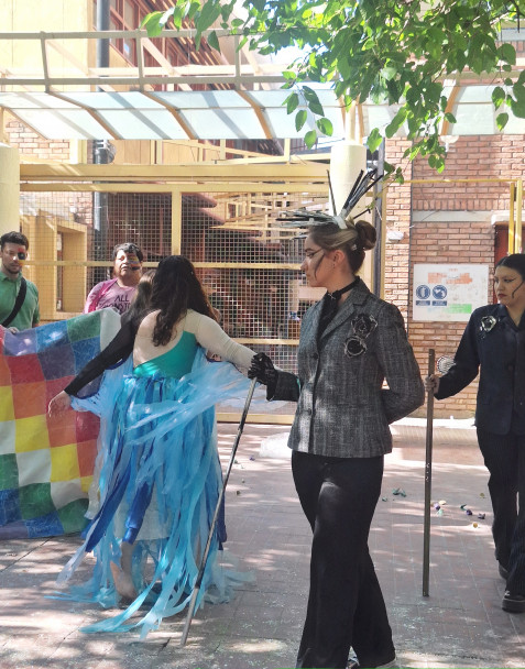 imagen Una muestra artística permitió visibilizar la defensa del agua pura en Mendoza