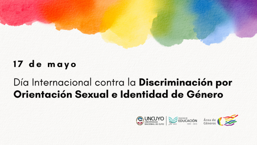 imagen Día Internacional por la Lucha Contra la Discriminación por Orientación Sexual e Identidad de Género