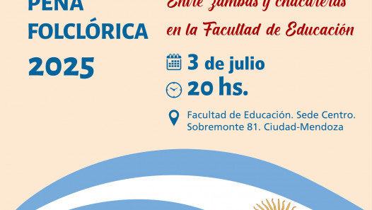 imagen Una peña folclórica solidaria conmemorará los 30 años de la Facultad de Educación