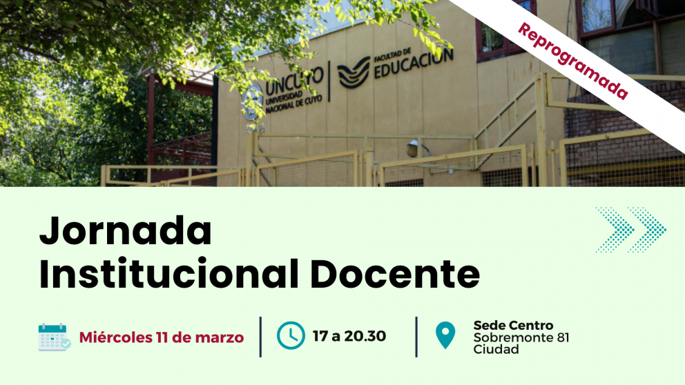 imagen Jornada institucional docente