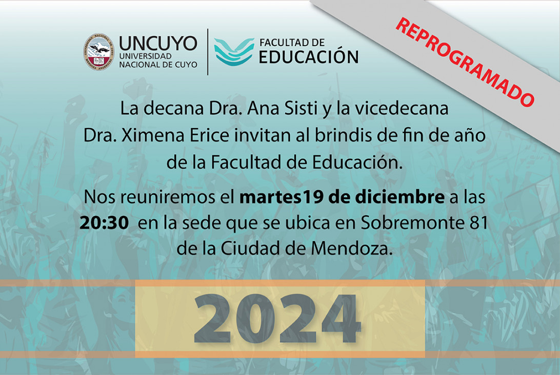 imagen Reprograman festejo de fin de año: será el martes 19 de diciembre