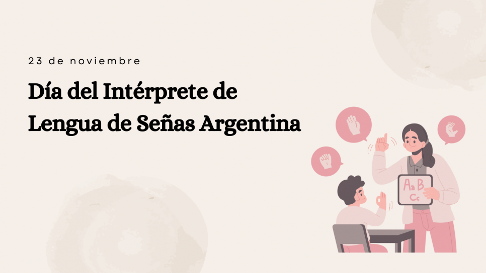 imagen Día del Intérprete de Lengua de Señas Argentina