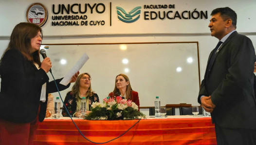 imagen Asumieron las nuevas autoridades de la Facultad de Educación de la UNCuyo