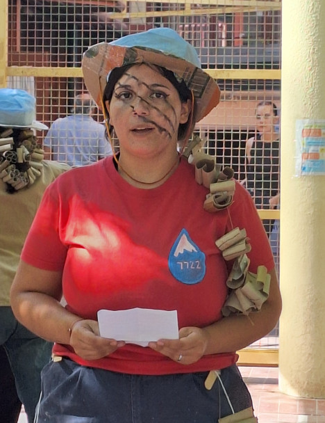 imagen Una muestra artística permitió visibilizar la defensa del agua pura en Mendoza