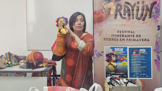 imagen Estudiantes de Educación Inicial exploraron el títere como recurso expresivo