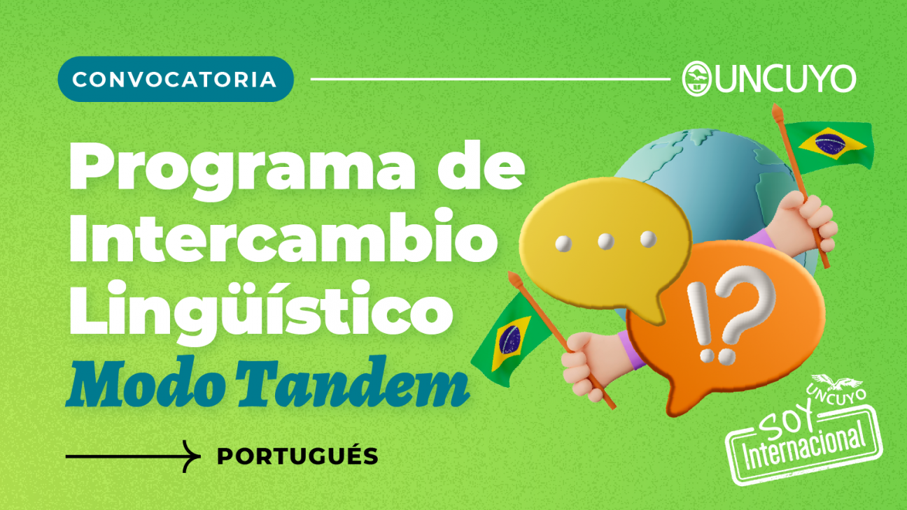 imagen Estudiantes de la UNCuyo podrán aprender portugués de manera virtual