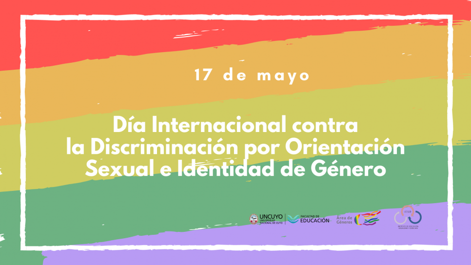 imagen Día Internacional contra la Discriminación por Orientación Sexual e Identidad de Género