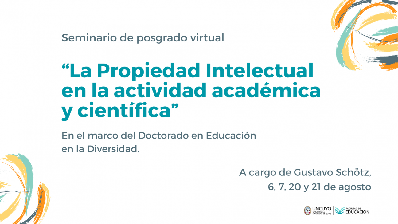 imagen Seminario on line analizará diversos aspectos de la Propiedad Intelectual