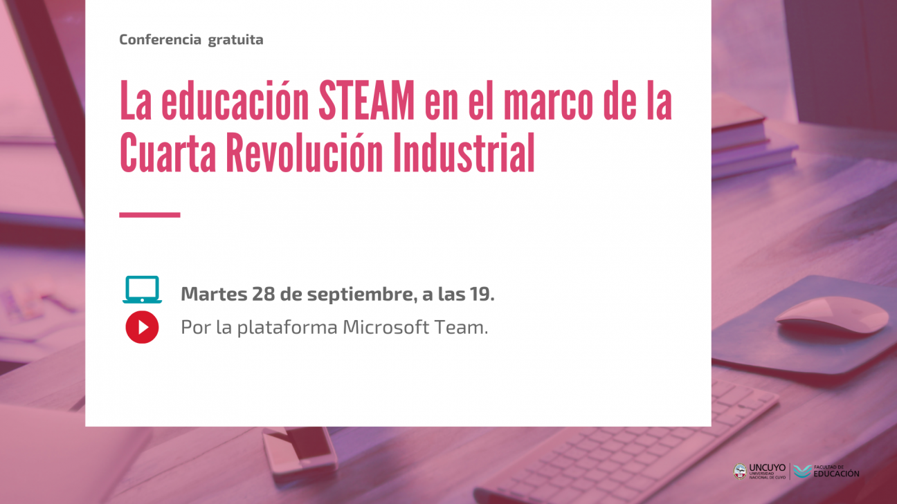 imagen Especialista internacional dictará una conferencia gratuita sobre educación STEAM