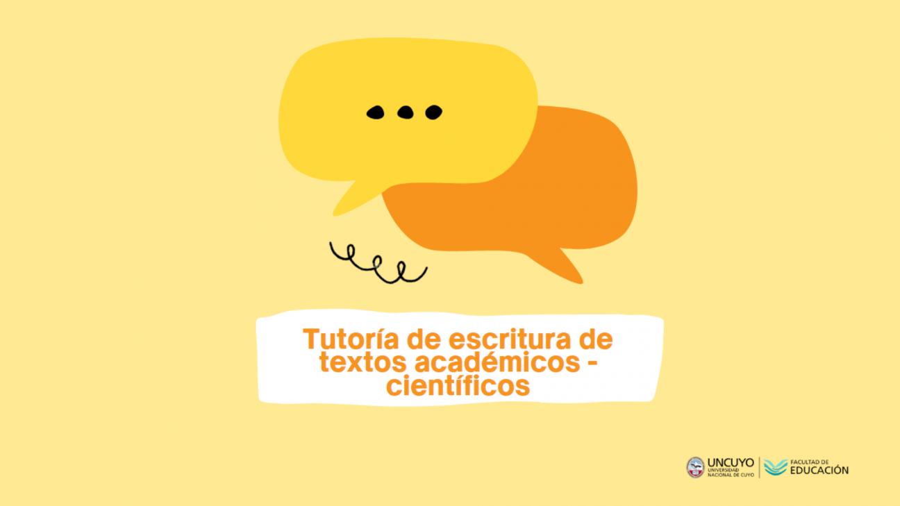 imagen Ofrecen tutoría permanente de escritura de textos académicos-científicos