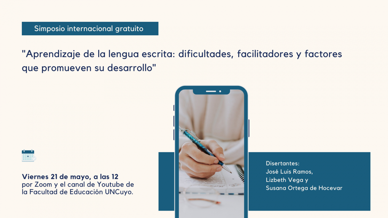 imagen Realizarán un simposio internacional sobre el aprendizaje de la lengua escrita 