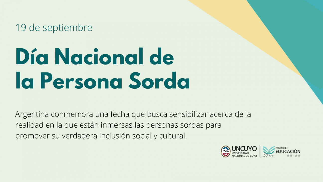 imagen Día Nacional de las Personas Sordas